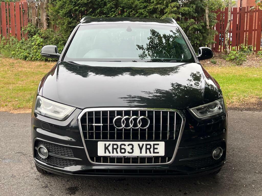 Audi Q3 2.0 Tdi S Line Quattro Euro 5 Ss Black #3