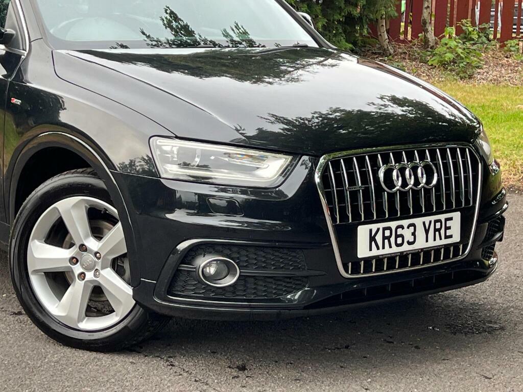 Audi Q3 2.0 Tdi S Line Quattro Euro 5 Ss Black #10