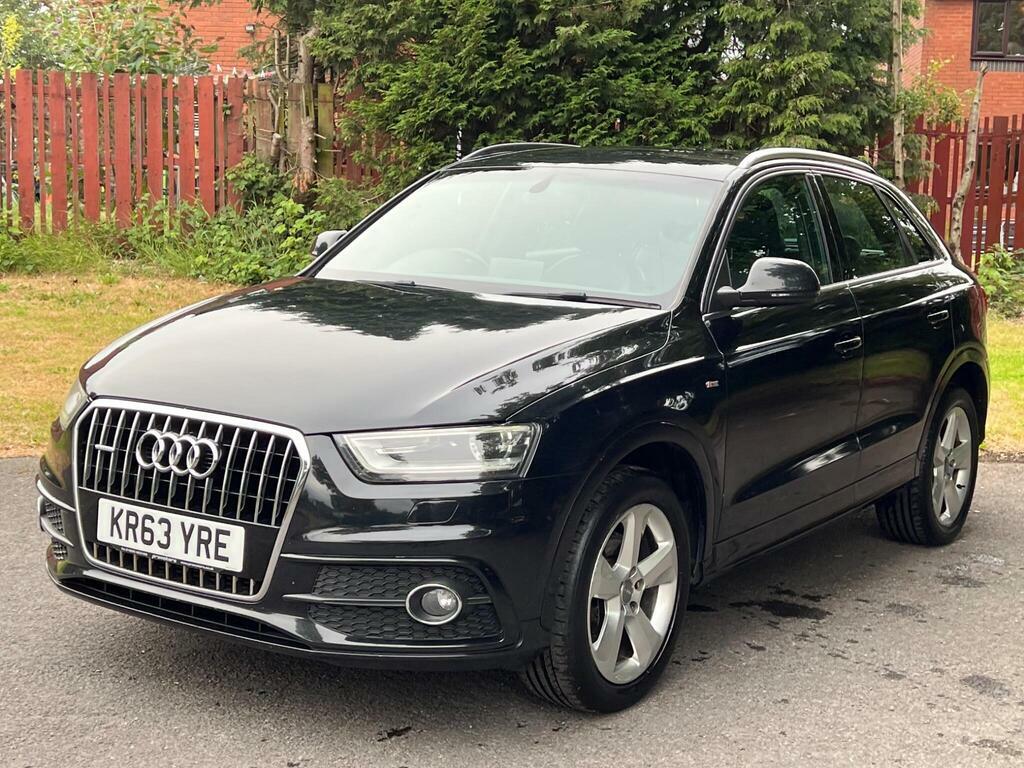Audi Q3 2.0 Tdi S Line Quattro Euro 5 Ss Black #4