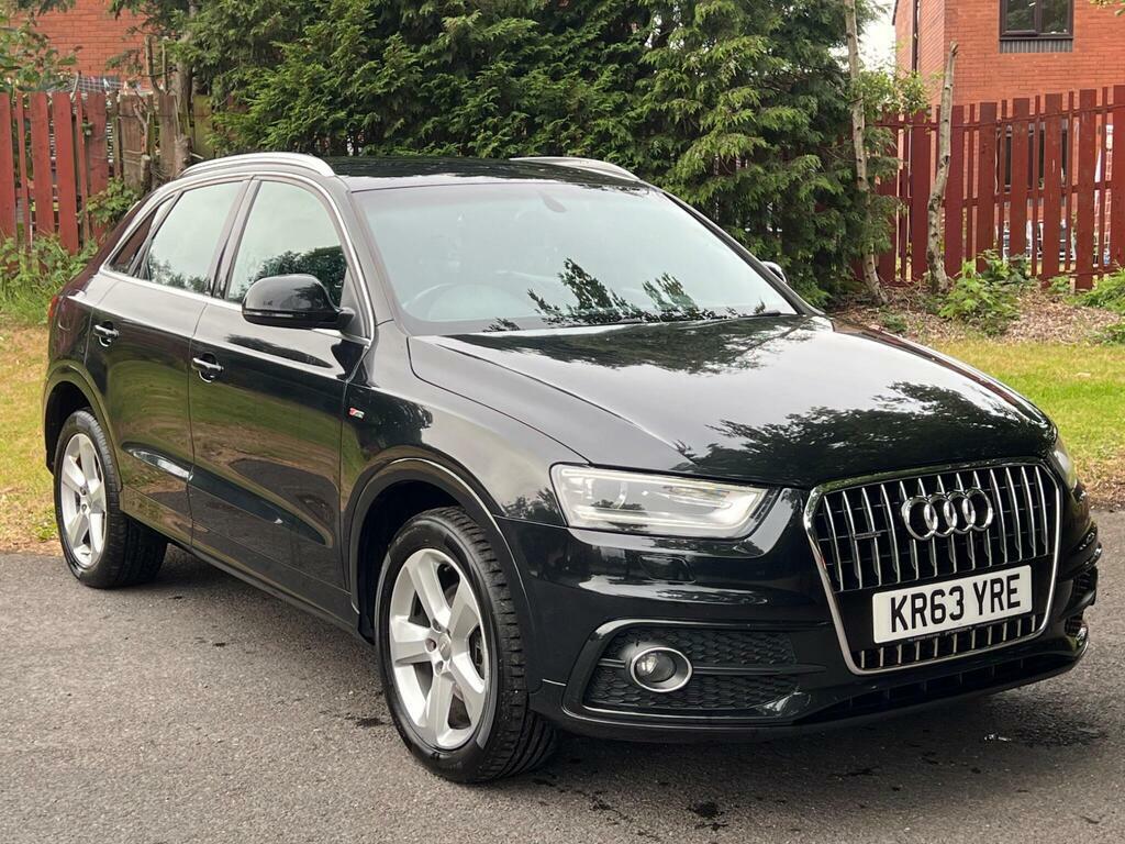 Audi Q3 2.0 Tdi S Line Quattro Euro 5 Ss Black #2