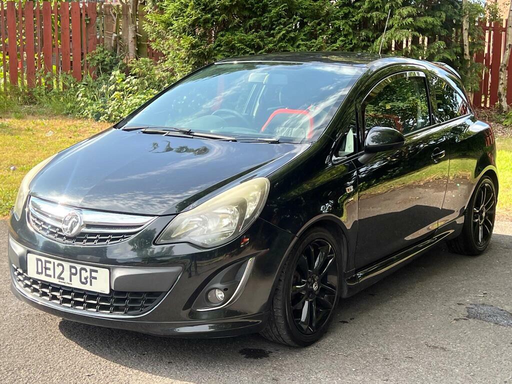 Vauxhall Corsa 1.4 16V Sri Euro 5 Black #4