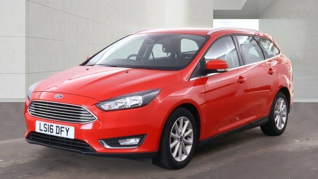 Ford Focus 1.0T Ecoboost Titanium Estate LS16DFY Red #2