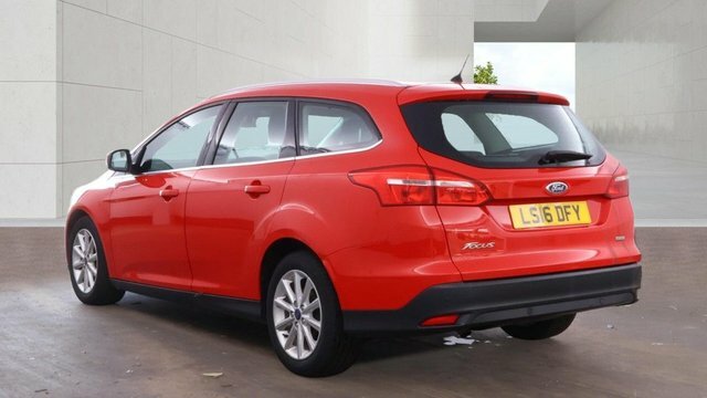 Ford Focus 1.0T Ecoboost Titanium Estate LS16DFY Red #3