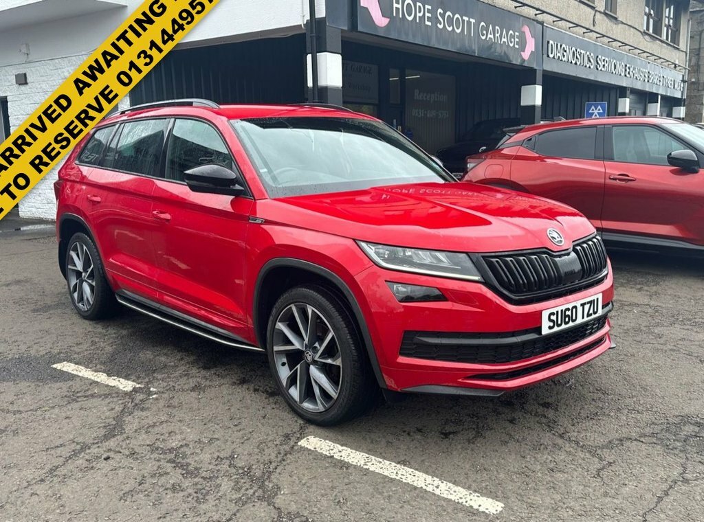 Skoda Kodiaq 2L Sportline Red