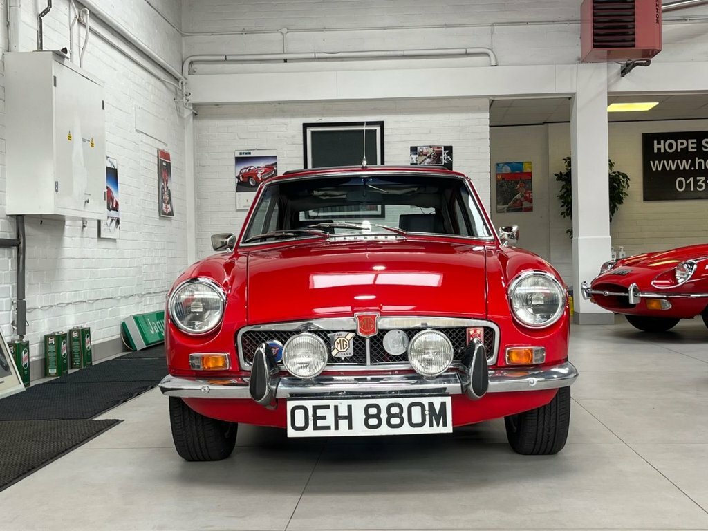 MG MGB GT Convertible Red #4