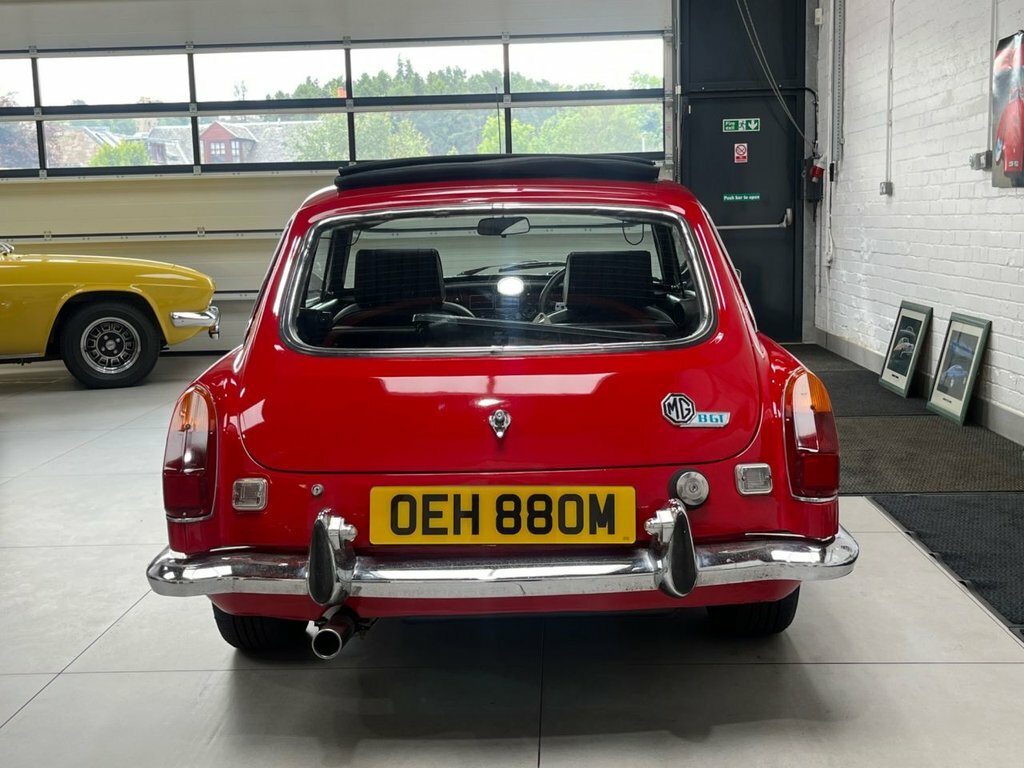 MG MGB GT Convertible Red #5