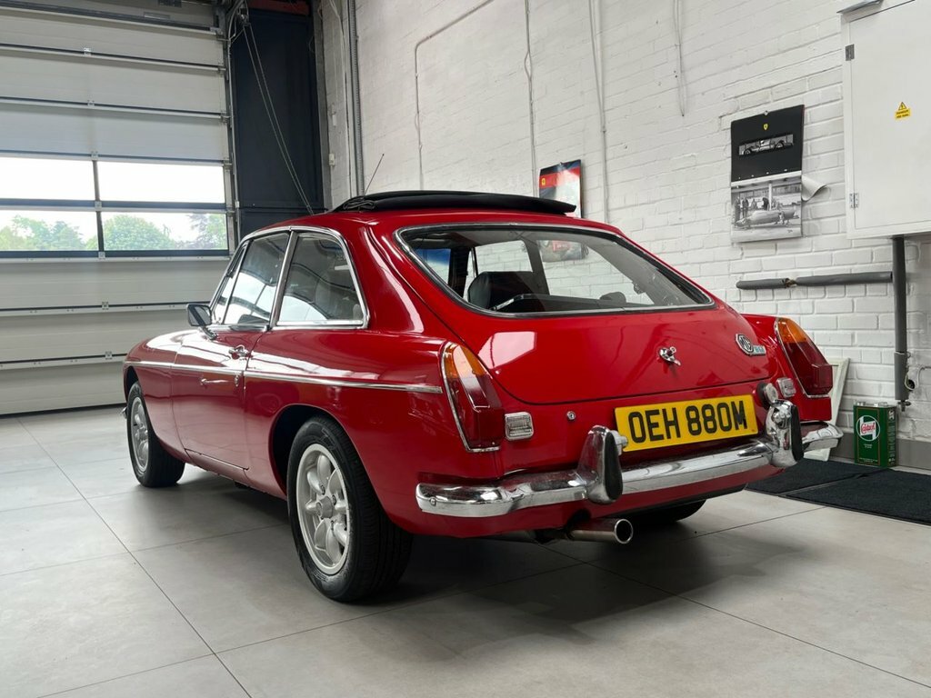 MG MGB GT Convertible Red #3