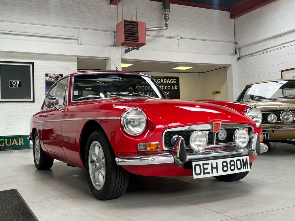 MG MGB GT Convertible Red #6