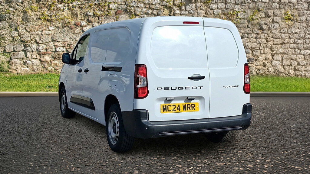 Peugeot Partner 1.5 Bluehdi 950 Professional Long Panel Van 6Dr Di MC24WRR White #5
