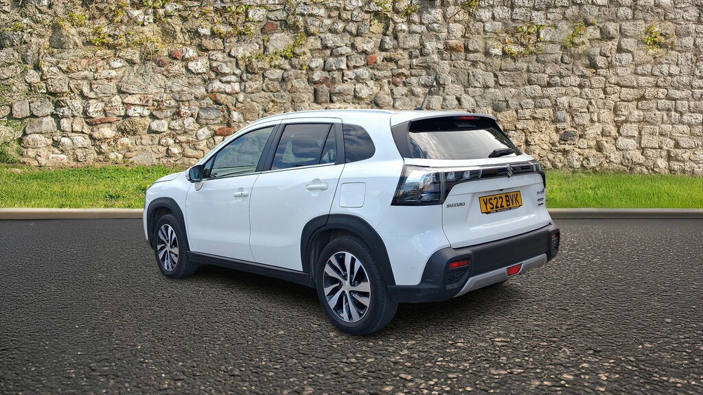 Suzuki S Cross 1.4 Boosterjet Mhev Ultra Suv Hybrid Au White #5