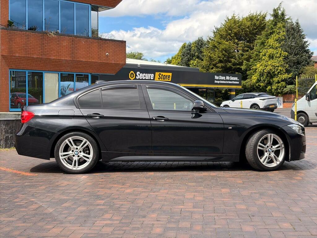 BMW 3 Series Saloon 2.0 320D M Sport Euro 6 Ss 201 YH18LKY Black #4
