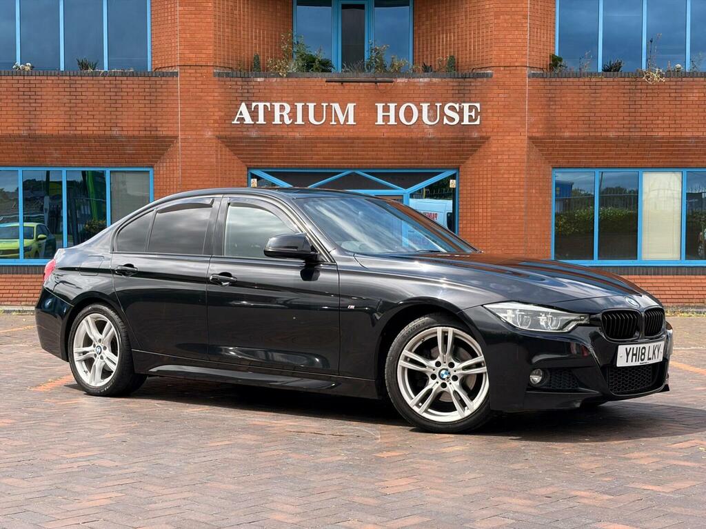 BMW 3 Series Saloon 2.0 320D M Sport Euro 6 Ss 201 YH18LKY Black #2