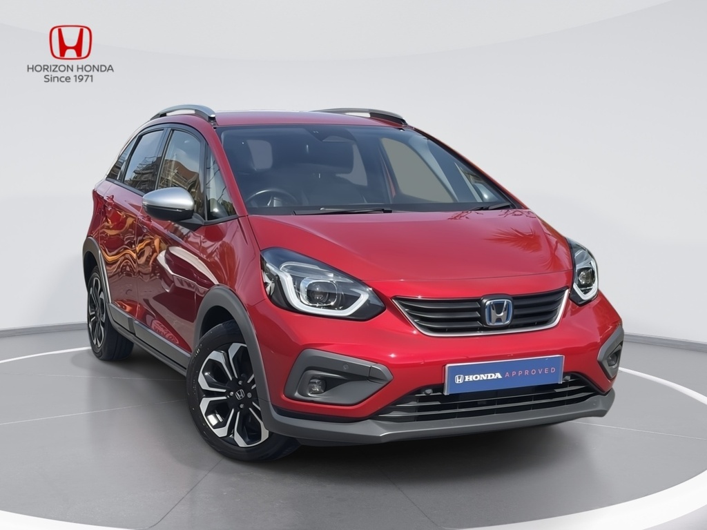 Honda Jazz 1.5 H I-mmd Crosstar Ex Hatchback Hybri Red