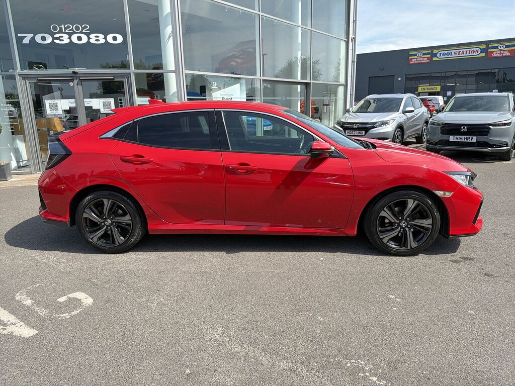 Honda Civic 1.0 Vtec Turbo Sr Hatchback Euro Red #5