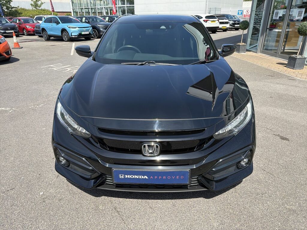 Honda Civic 1.0 Vtec Turbo Sr Hatchback Cvt Euro 6 Black #6