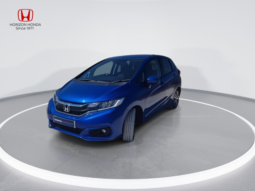 Honda Jazz 1.3 I-vtec Ex Navi Hatchback Cvt Euro 6 WF69TXW Blue #4