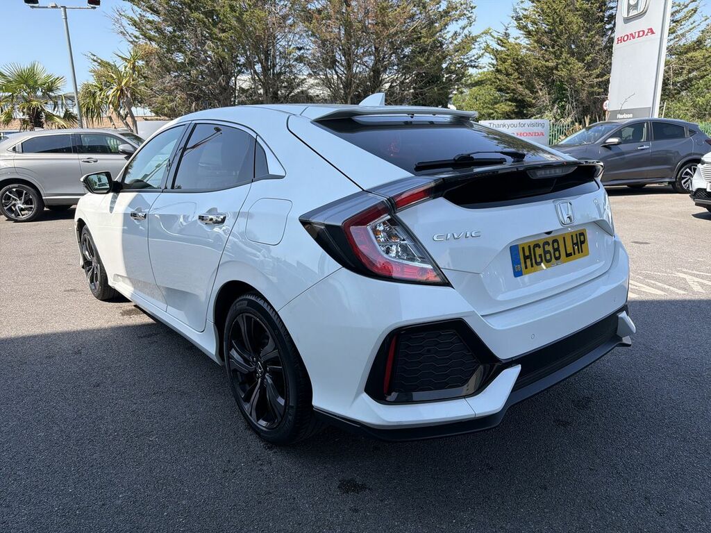 Honda Civic 1.5 Vtec Turbo Gpf Prestige Hatchback C White #3