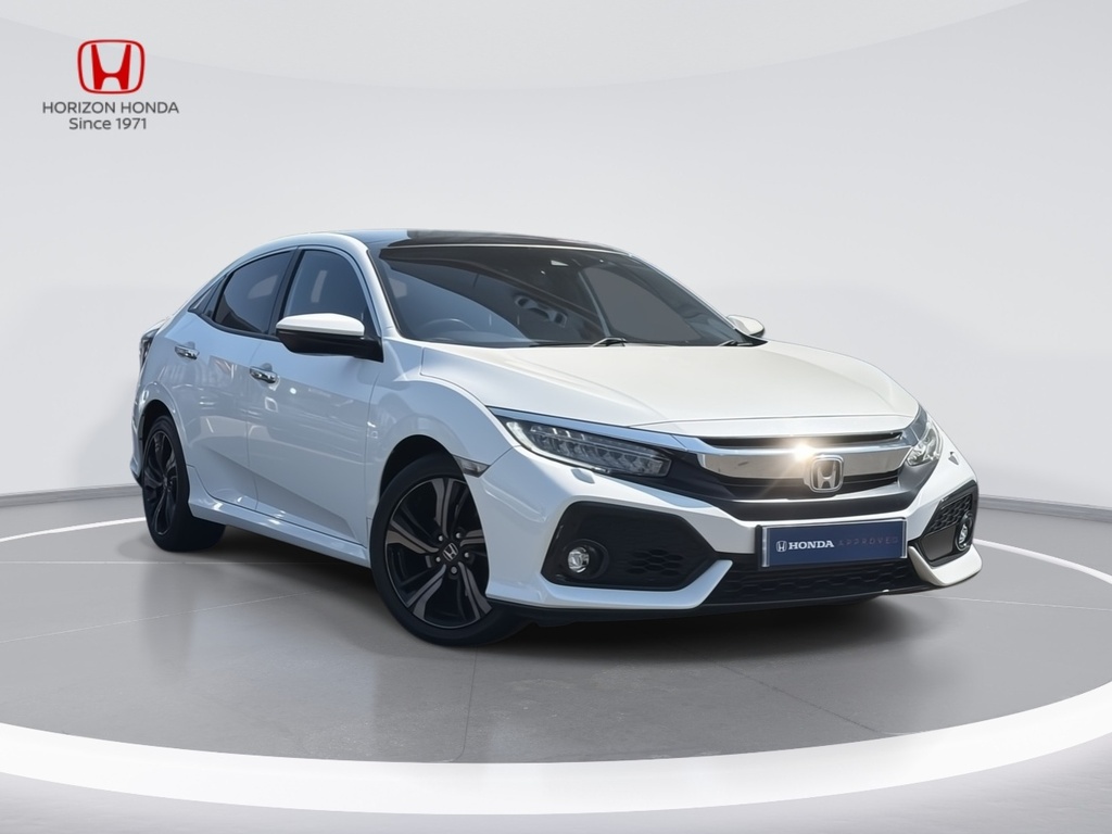 Honda Civic 1.5 Vtec Turbo Gpf Prestige Hatchback C White