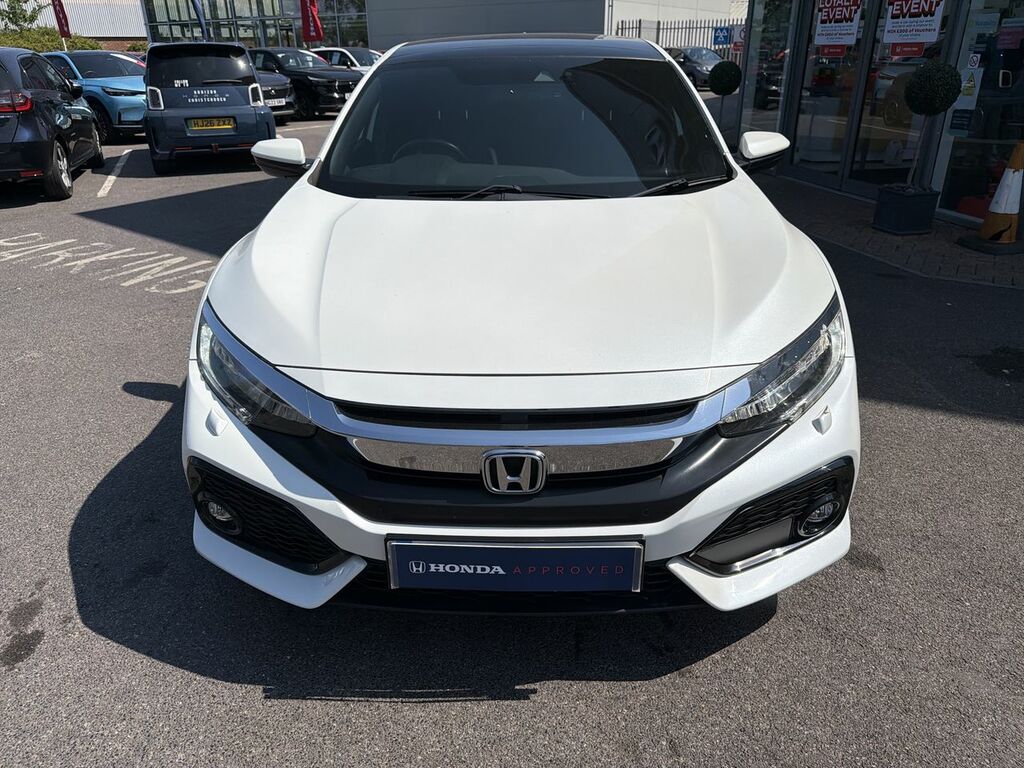 Honda Civic 1.5 Vtec Turbo Gpf Prestige Hatchback C White #6