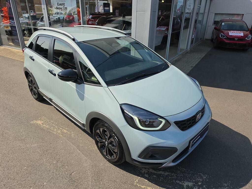 Honda Jazz 1.5 H I-mmd Crosstar Advance Hatchback Blue #3