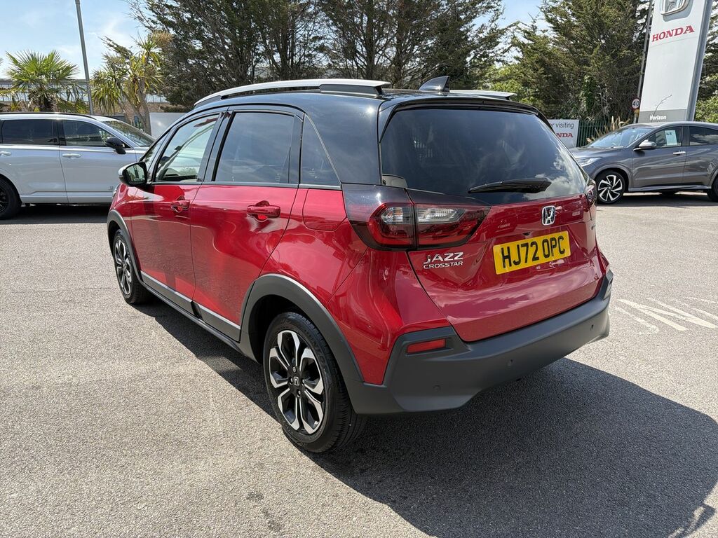 Honda Jazz 1.5 H I-mmd Crosstar Ex Hatchback Hybri Red #3