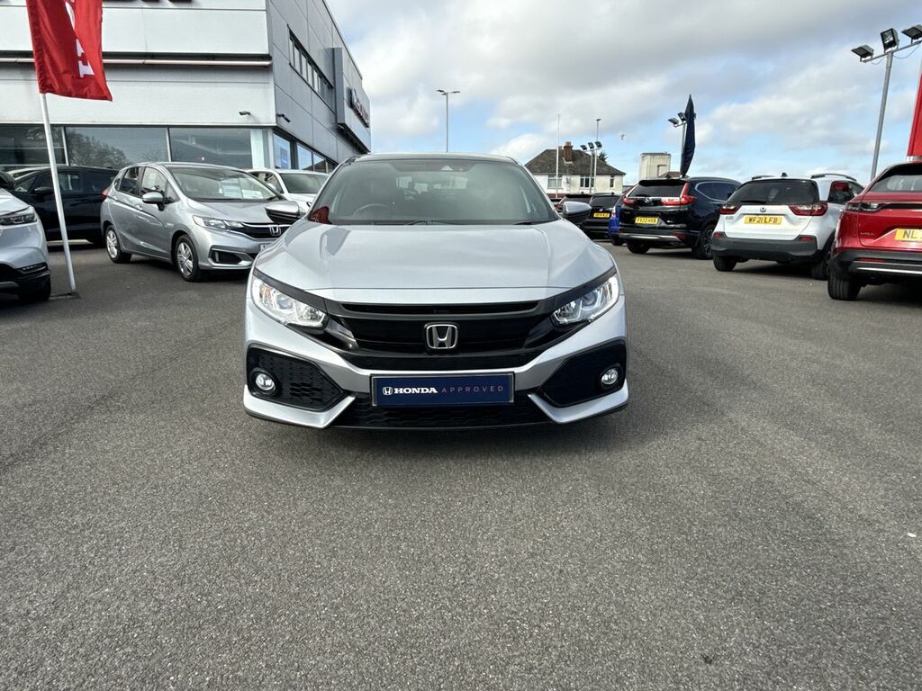 Honda Civic 1.0 Vtec Turbo Ex Hatchback Cvt Euro 6 Silver #6