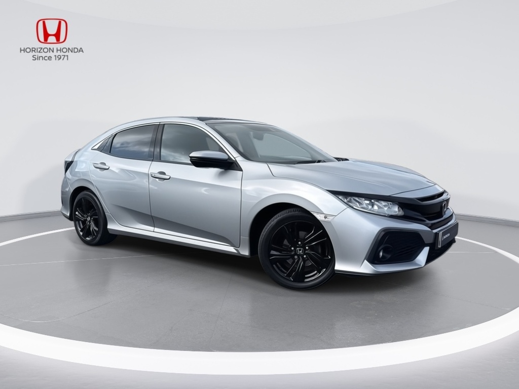 Honda Civic 1.0 Vtec Turbo Ex Hatchback Cvt Euro 6 Silver