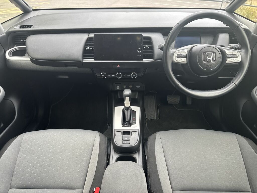 Honda Jazz 1.5 H I-mmd Elegance Hatchback Hybrid E White #4