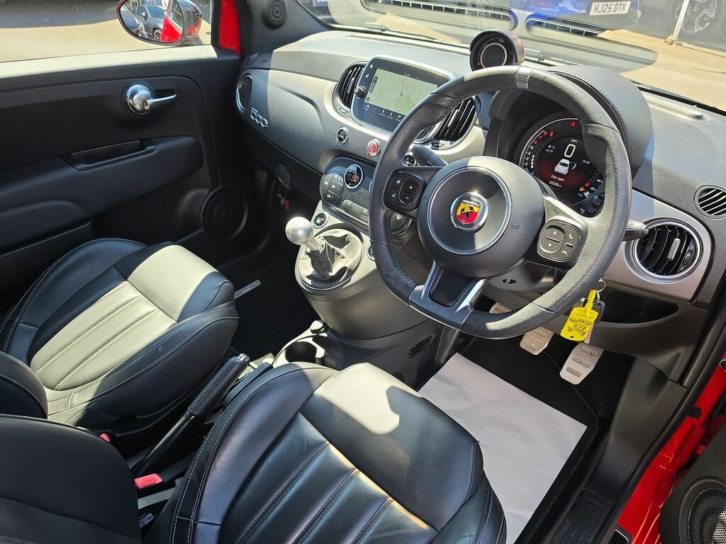 Abarth 595 1.4 T-jet Turismo 70Th Hatchback Red #4