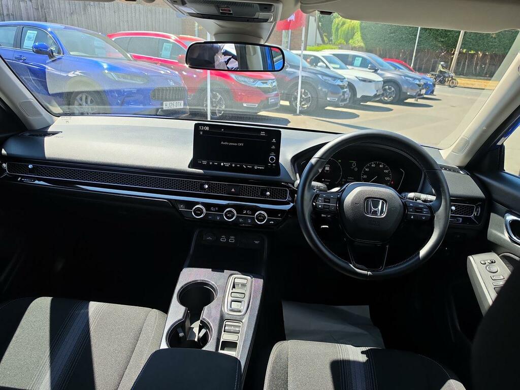 Honda Civic 2.0 H I-mmd Elegance Hatchback Hybrid E Blue #6