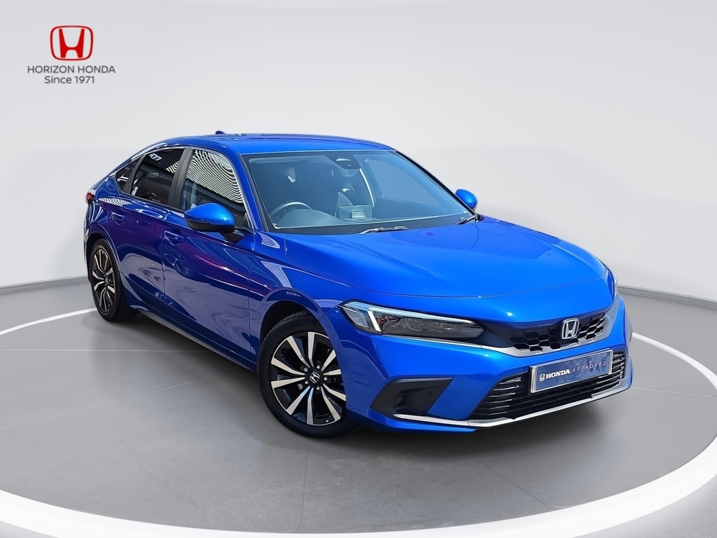 Honda Civic 2.0 H I-mmd Elegance Hatchback Hybrid E Blue