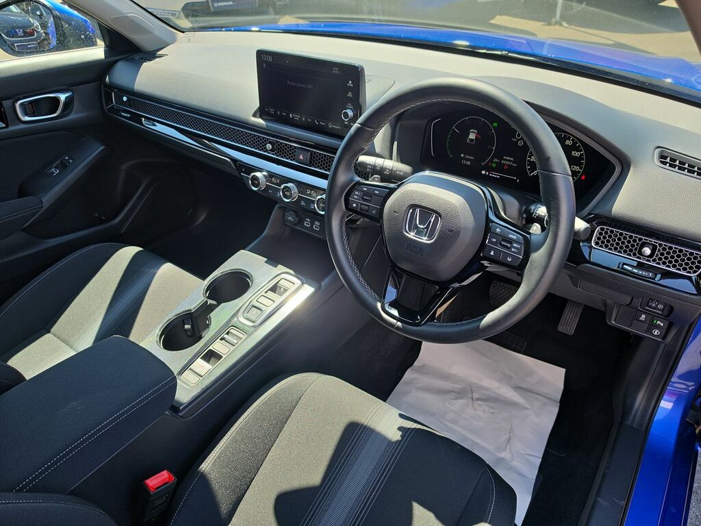 Honda Civic 2.0 H I-mmd Elegance Hatchback Hybrid E Blue #2