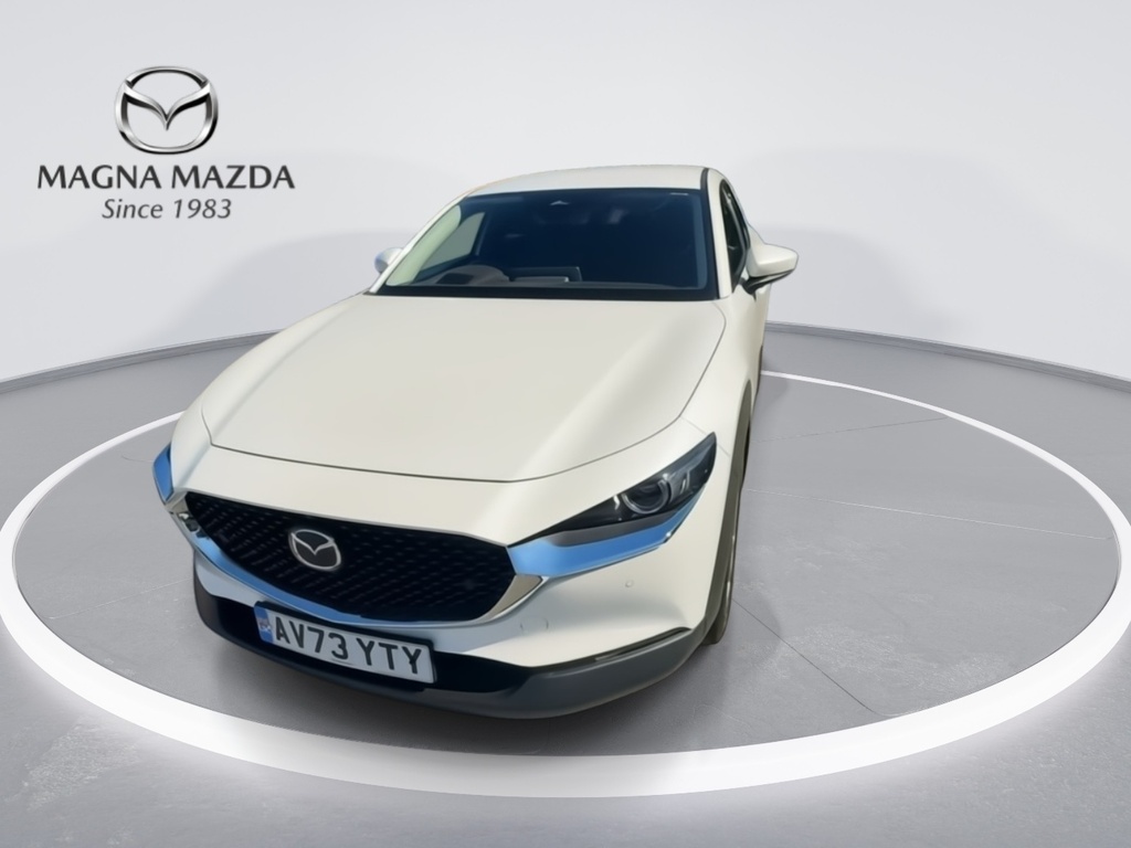 Mazda CX-30 2.0 E-skyactiv G Mhev Takumi Suv E AV73YTY White #4