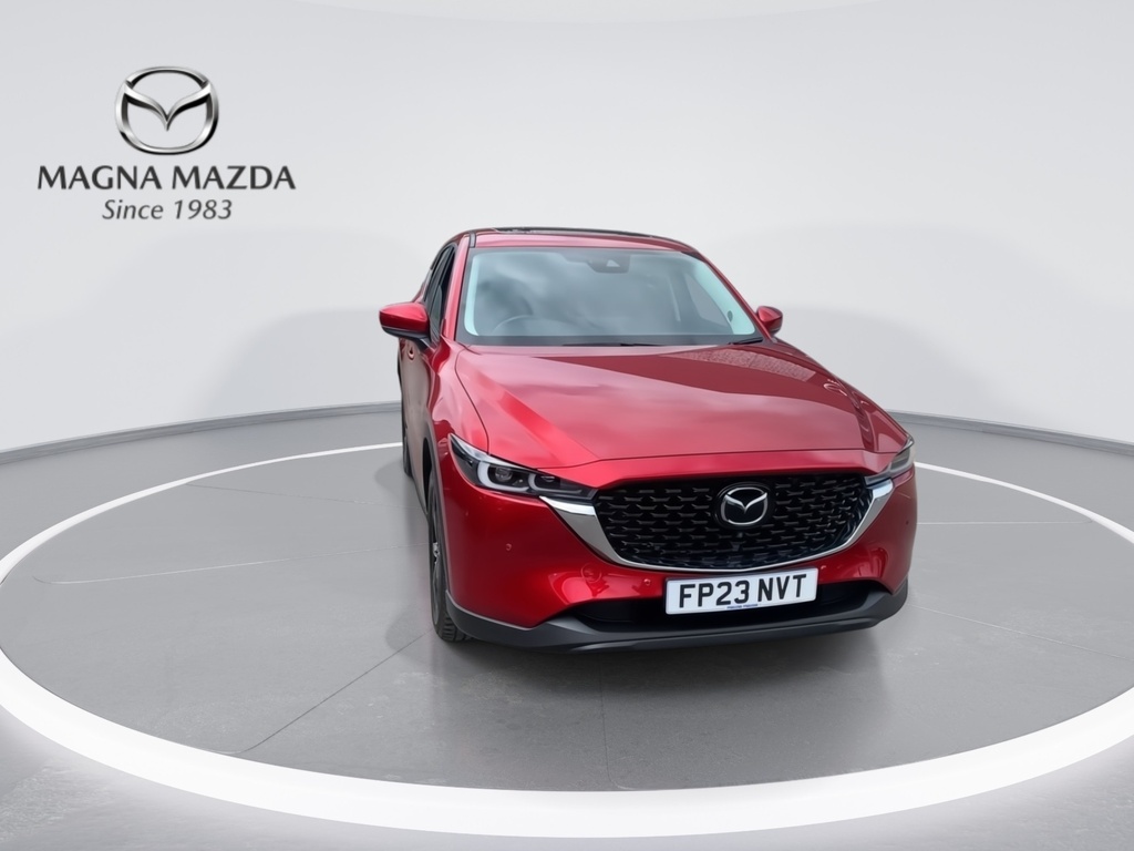 Mazda CX-5 2.0 E-skyactiv G Mhev Exclusive-line Suv Petro FP23NVT Red #4