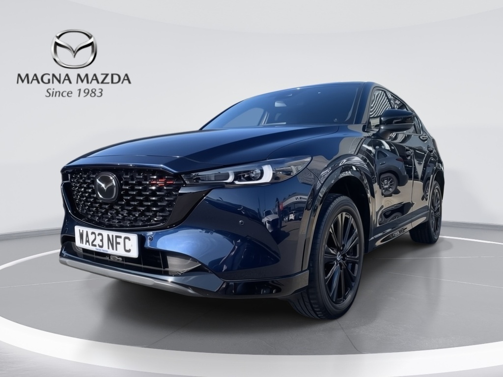Mazda CX-5 2.0 E-skyactiv G Mhev Homura Suv Blue