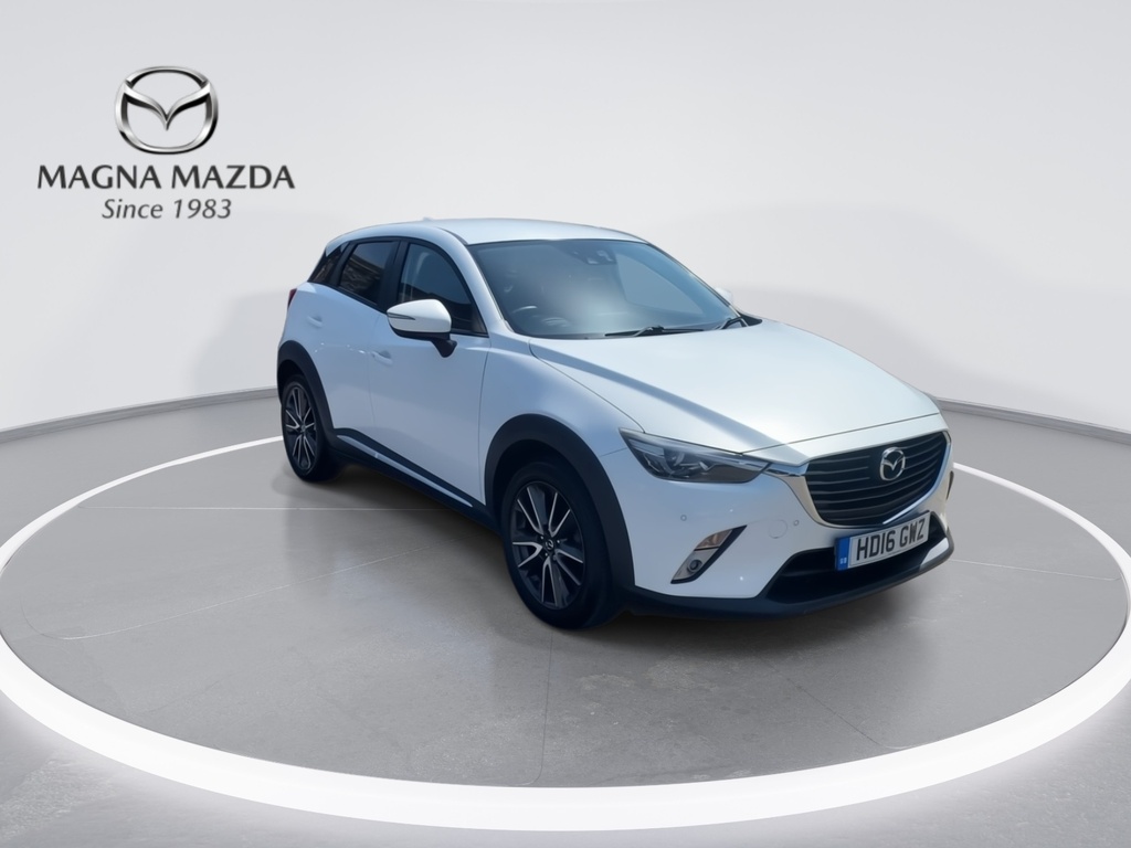 Mazda CX-3 2.0 Skyactiv-g Sport Nav Suv Eur White #4
