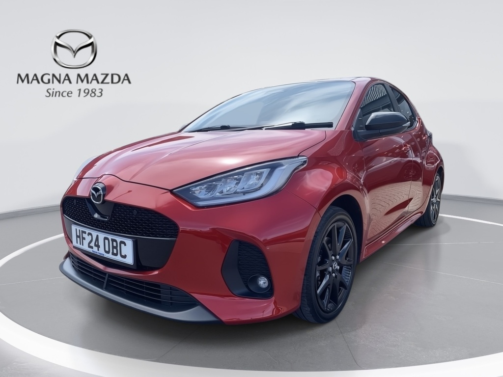 Mazda 2 1.5H Homura Hatchback Hybrid Cvt Euro 6 Red