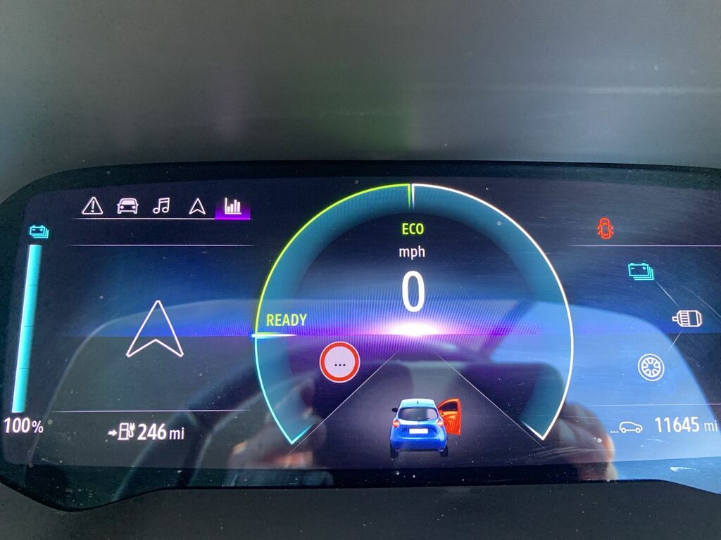Renault Zoe Renault Zoe 80Kw Iconic R110 50Kwh Rapid Charge Grey #27