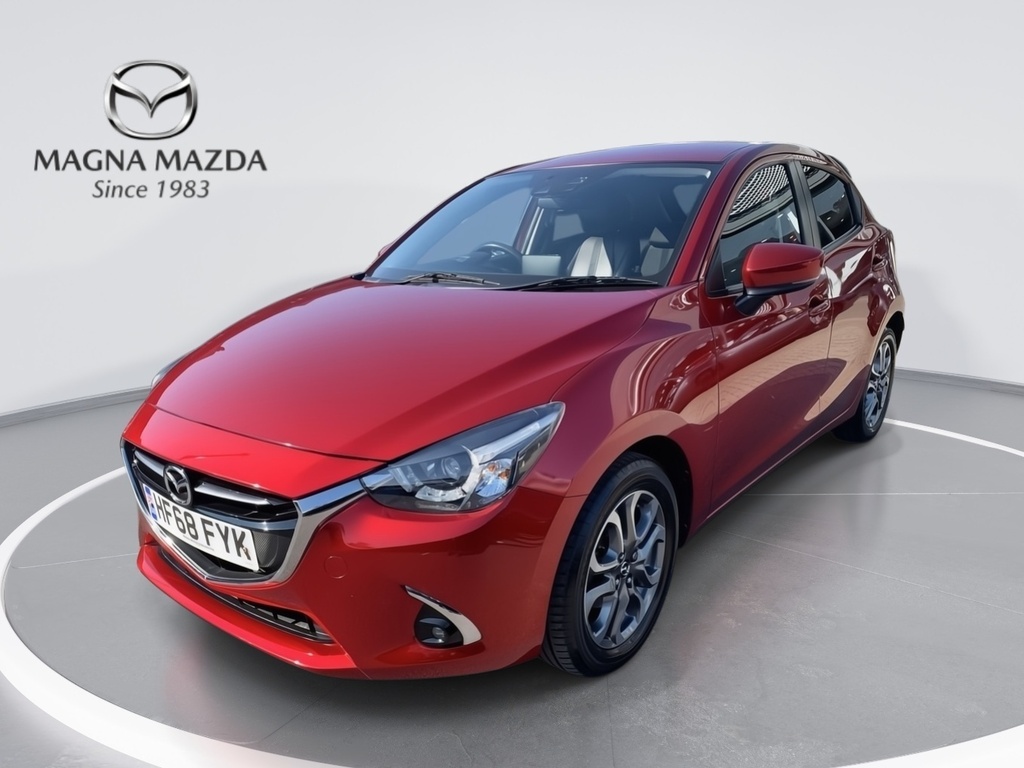 Mazda 2 1.5 Skyactiv-g Gt Sport Nav Hatchback HF68FYK Red