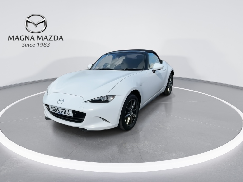 Mazda MX-5 1.5 Skyactiv-g Sport Nav Convertible M White #5