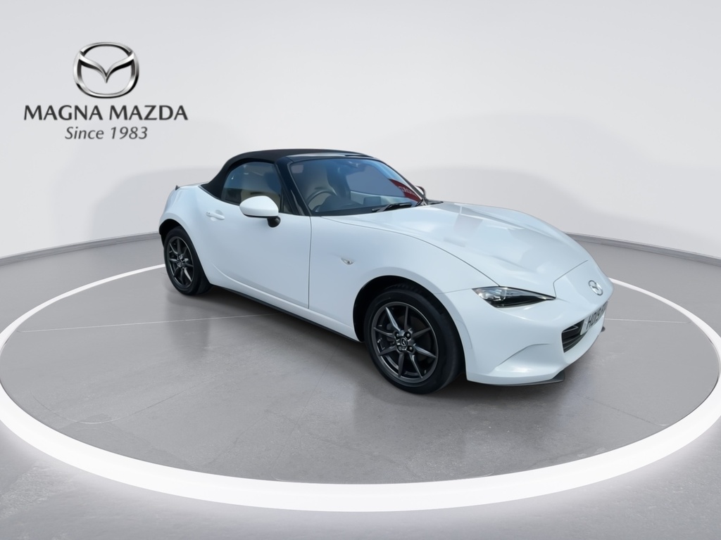 Mazda MX-5 1.5 Skyactiv-g Sport Nav Convertible M White #3