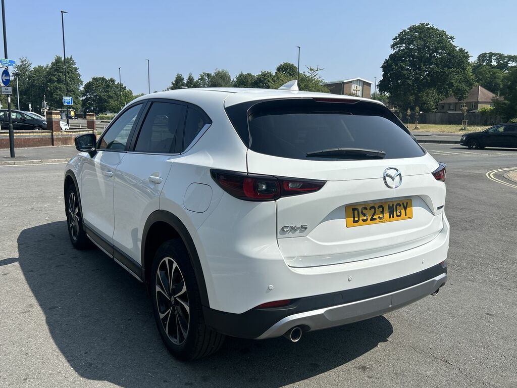Mazda CX-5 2.0 E-skyactiv G Mhev Newground Suv Man DS23WGY White #6