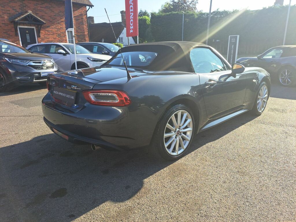 Fiat 124 Spider White #13