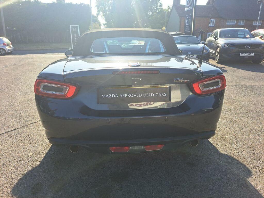 Fiat 124 Spider White #14