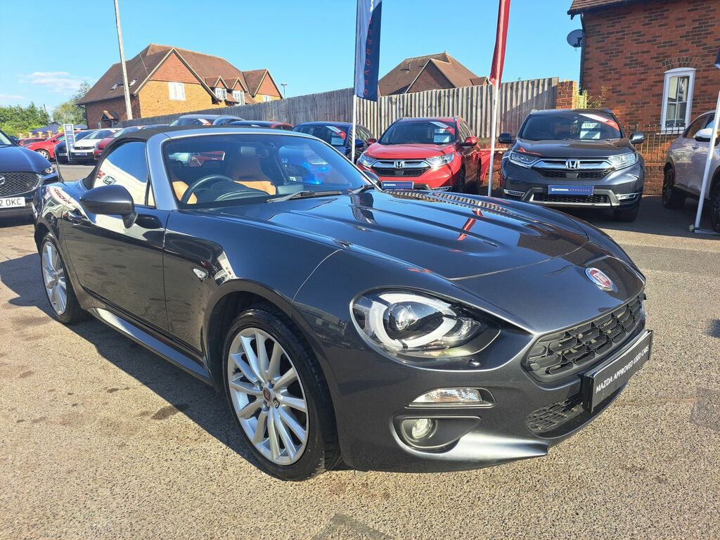 Fiat 124 Spider White #17