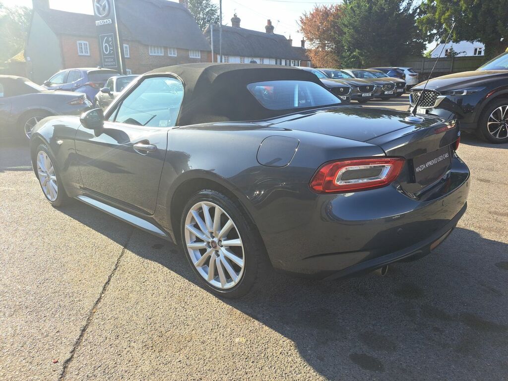 Fiat 124 Spider White #15