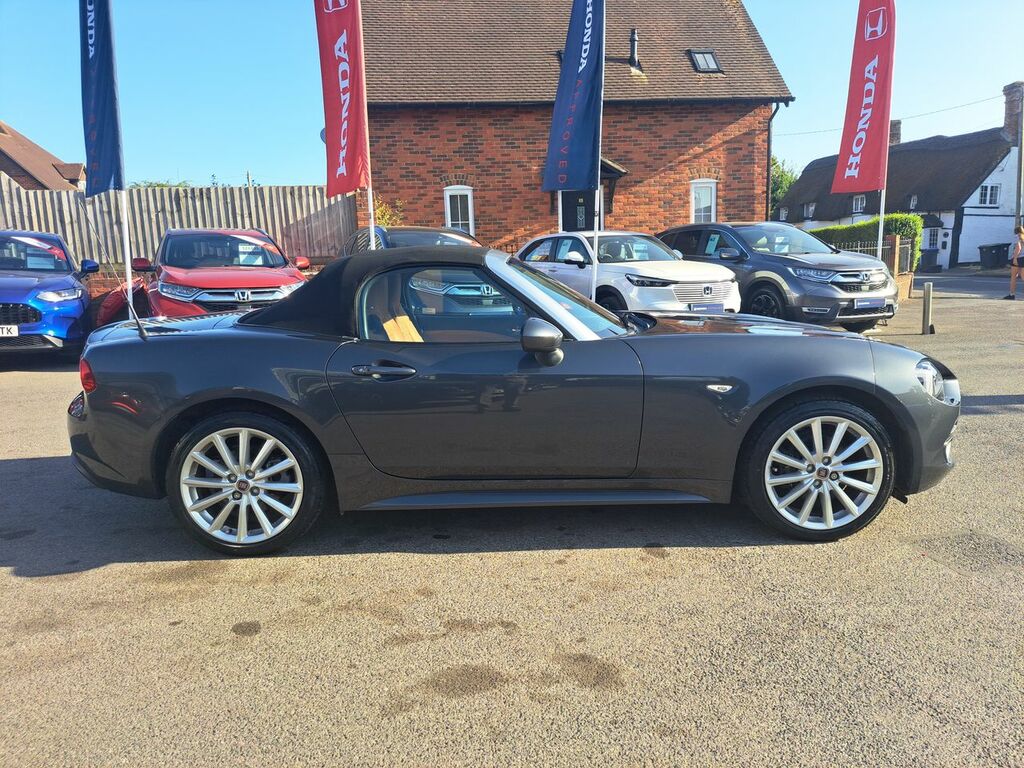 Fiat 124 Spider White #12
