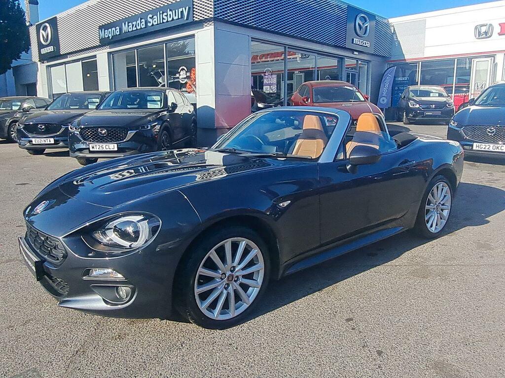 Fiat 124 Spider White #24