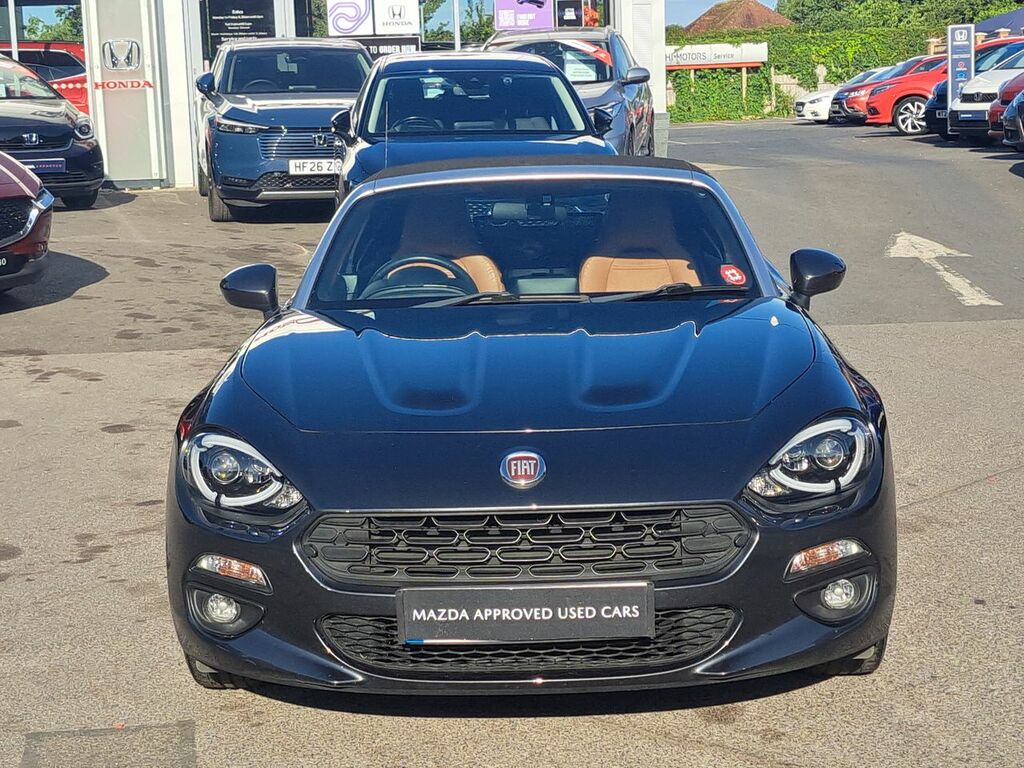 Fiat 124 Spider White #18