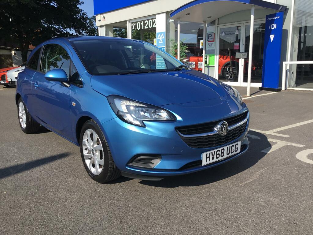 Vauxhall Corsa 1.4I Ecotec Sport Hatchback Euro HV68UCG Blue #2